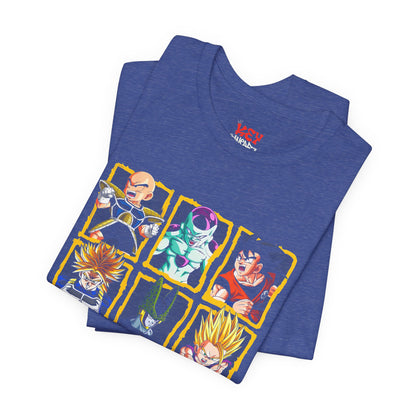 Dragon Ball Z Character Grid T-Shirt