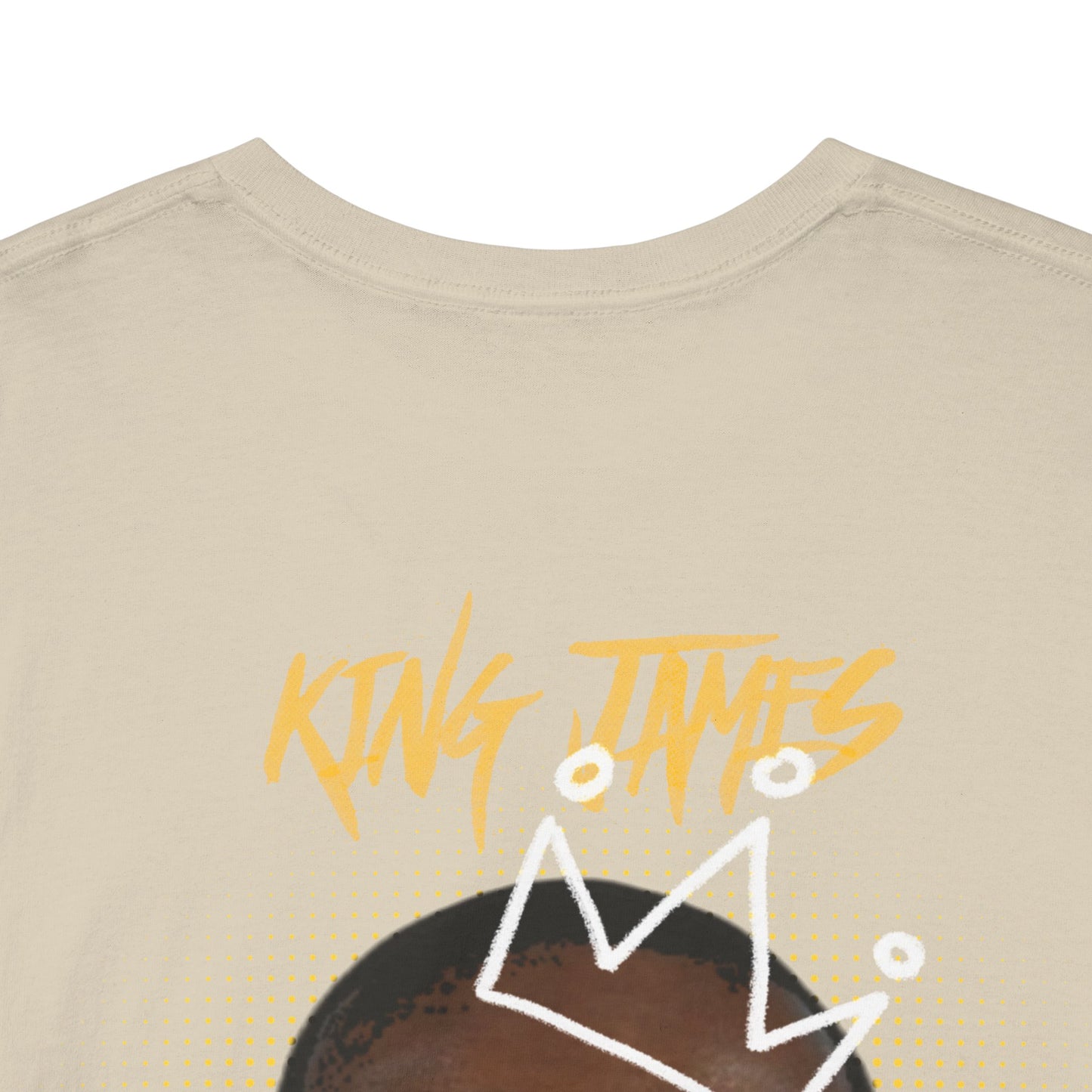 'King'  James Crown Face T-shirt