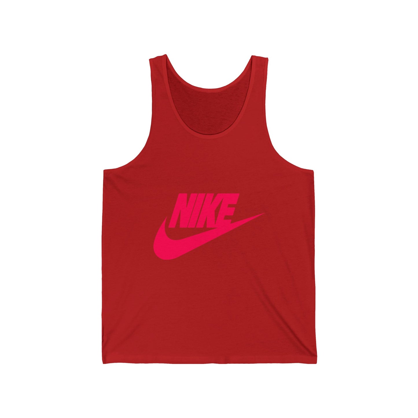 Nike Swoosh Tank Top — Retro Pink Logo Athletic Tank