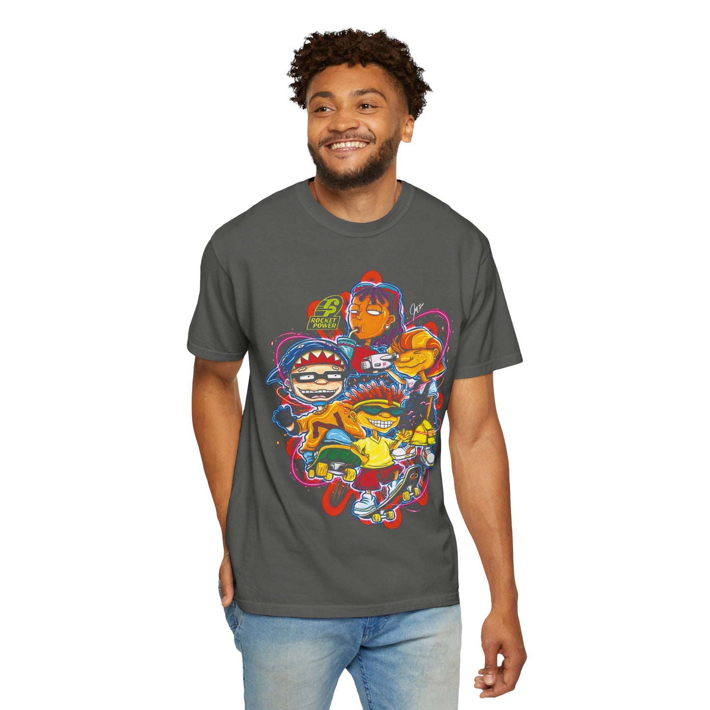 Rocket Power Retro Graphic T-shirt