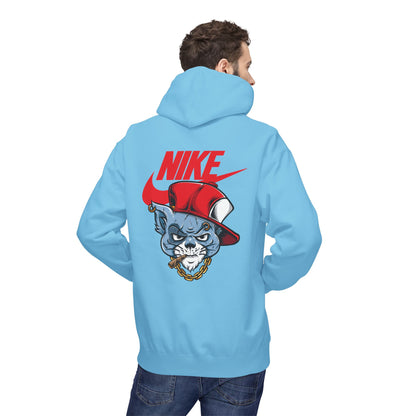 'Nike' Urban Cat Graphic Pullover