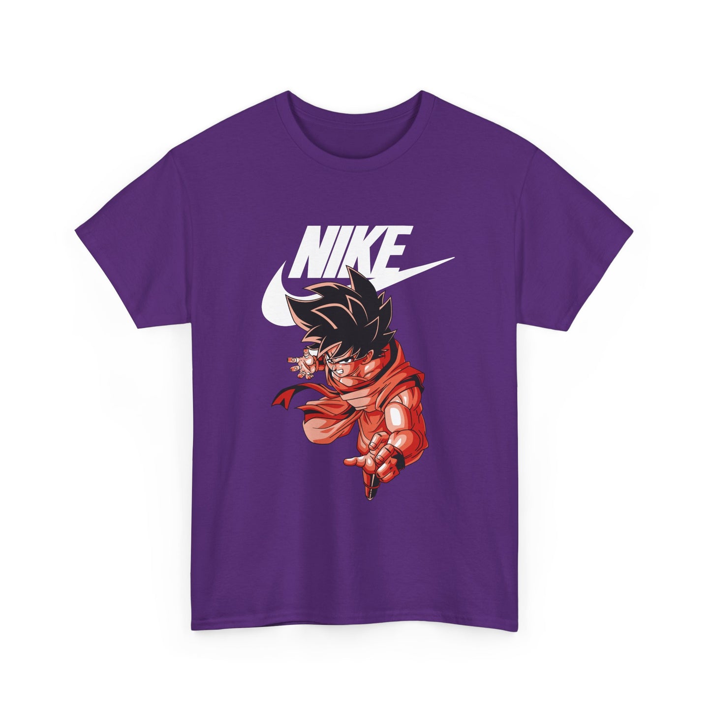 Nike x Anime Kid Graphic Tee — Retro Goku-Inspired Streetwear