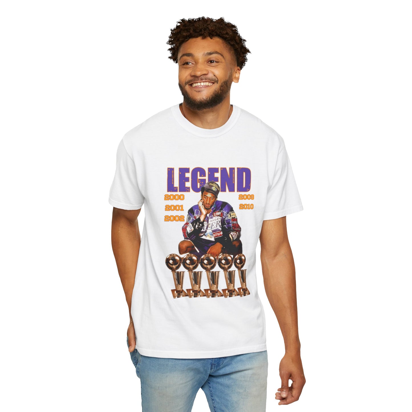'LEGEND' Kobe Retro MVP Championship Graphic T-Shirt