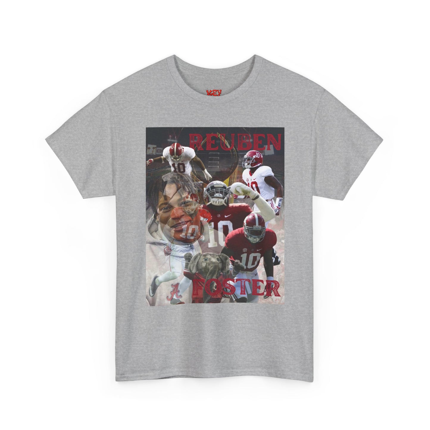 Reuben Foster Custom Sports Tee, Unisex Cotton Shirt for Game Day, Football Fan Merchandise, Casual Wear, Gift for Him or Her