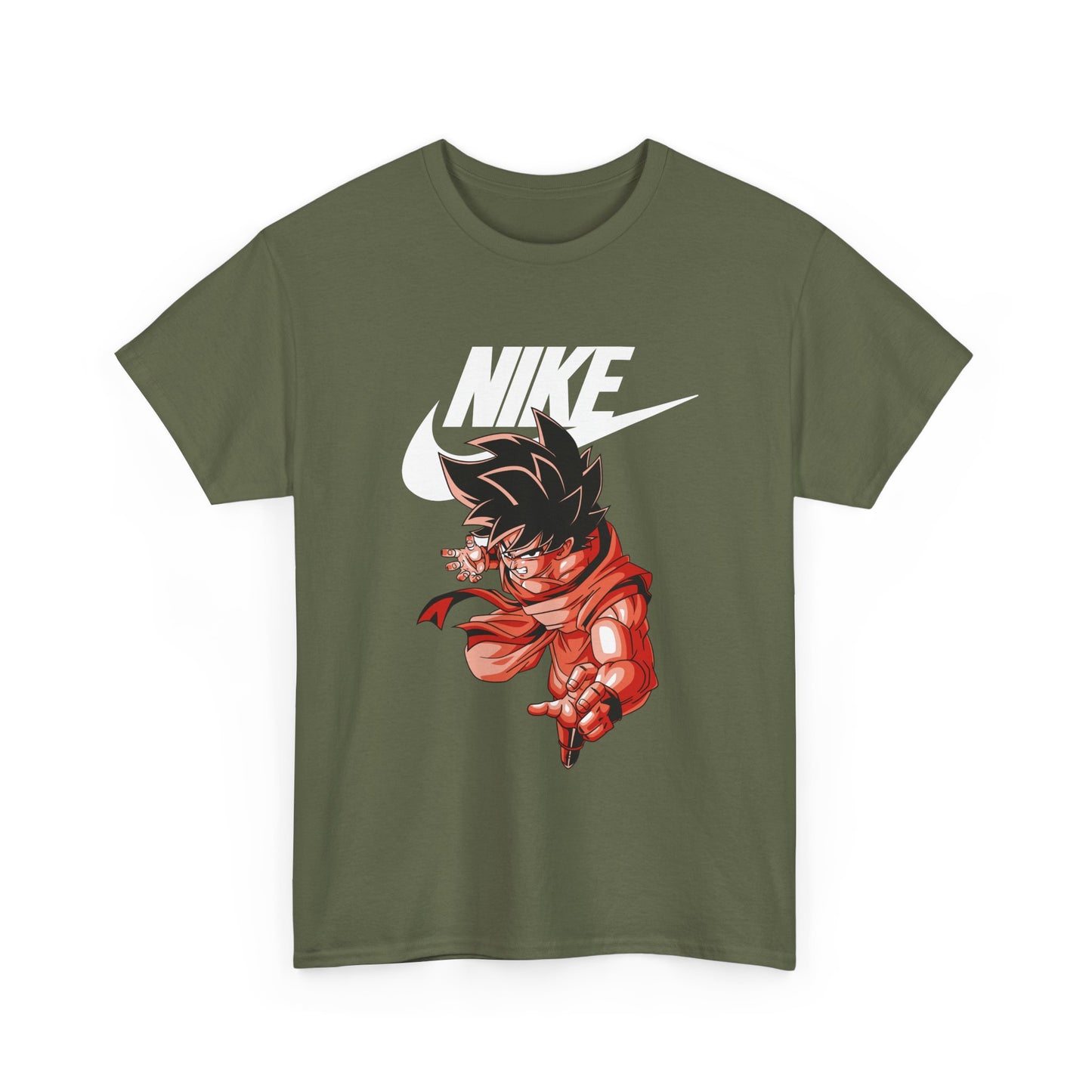 Nike x Anime Kid Graphic Tee — Retro Goku-Inspired Streetwear
