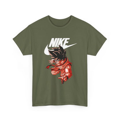 Nike x Anime Kid Graphic Tee — Retro Goku-Inspired Streetwear