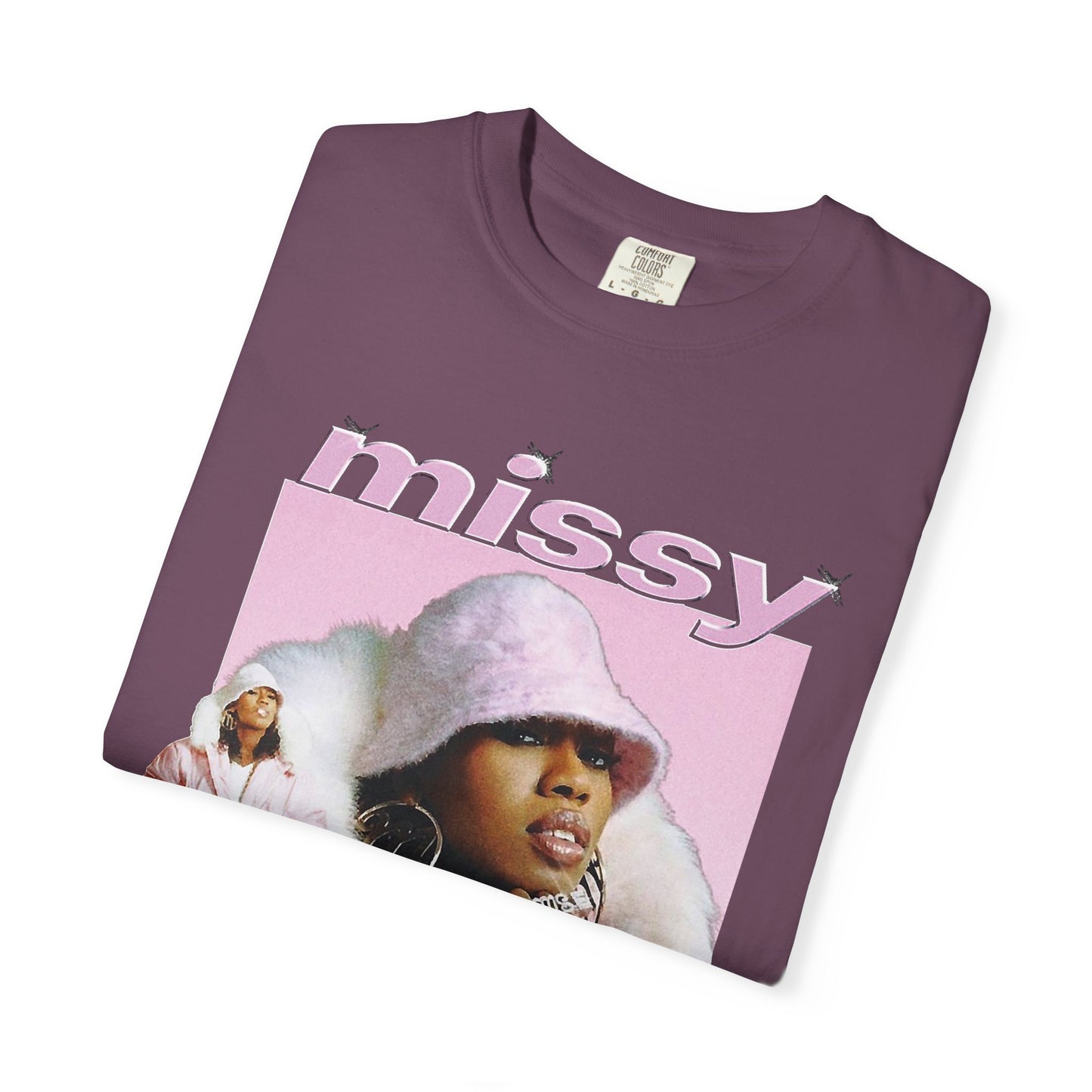 Missy Elliot Graphic T-shirt Portrait