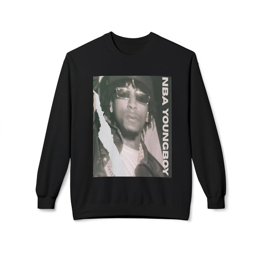 YOUNGBOY Vintage Photo Crewneck Sweatshirt — Keywear custom Graphic