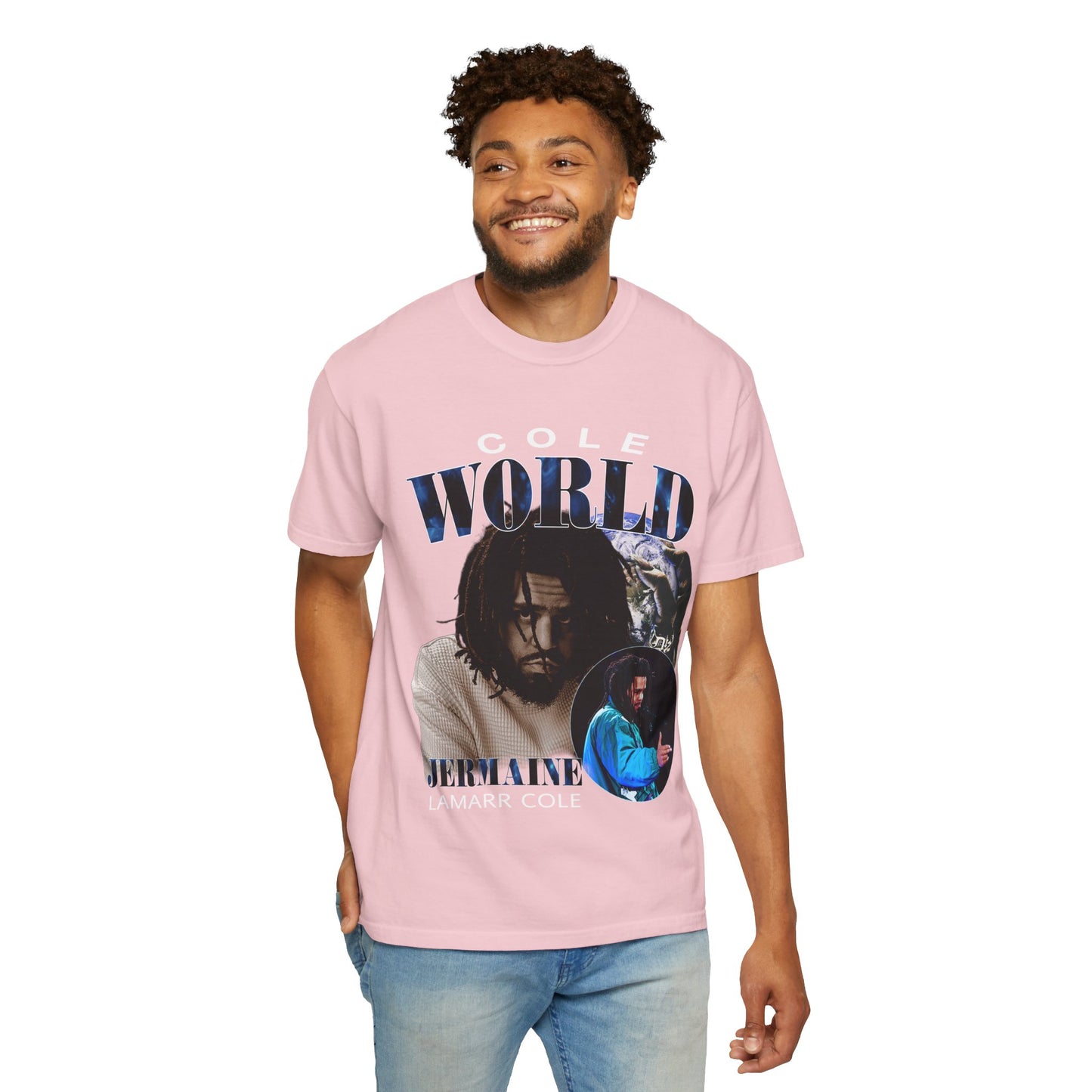 World Jermaine T-Shirt — Graphic Portrait Tee