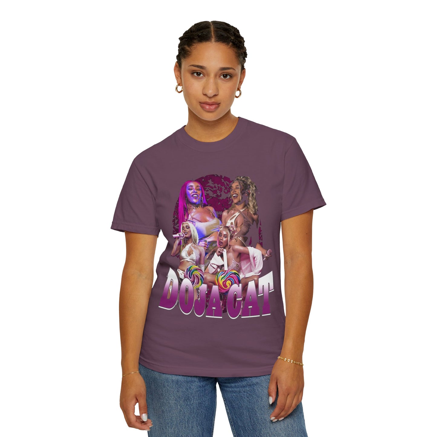 Doja Graphic T-Shirt — Pop Star Collage Tee