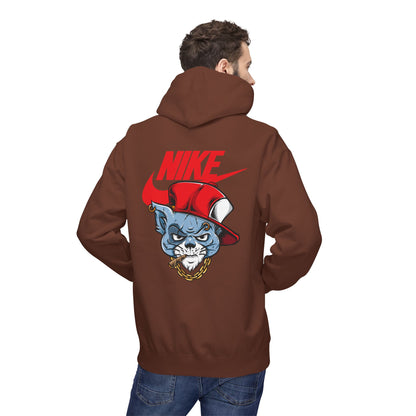 'Nike' Urban Cat Graphic Pullover