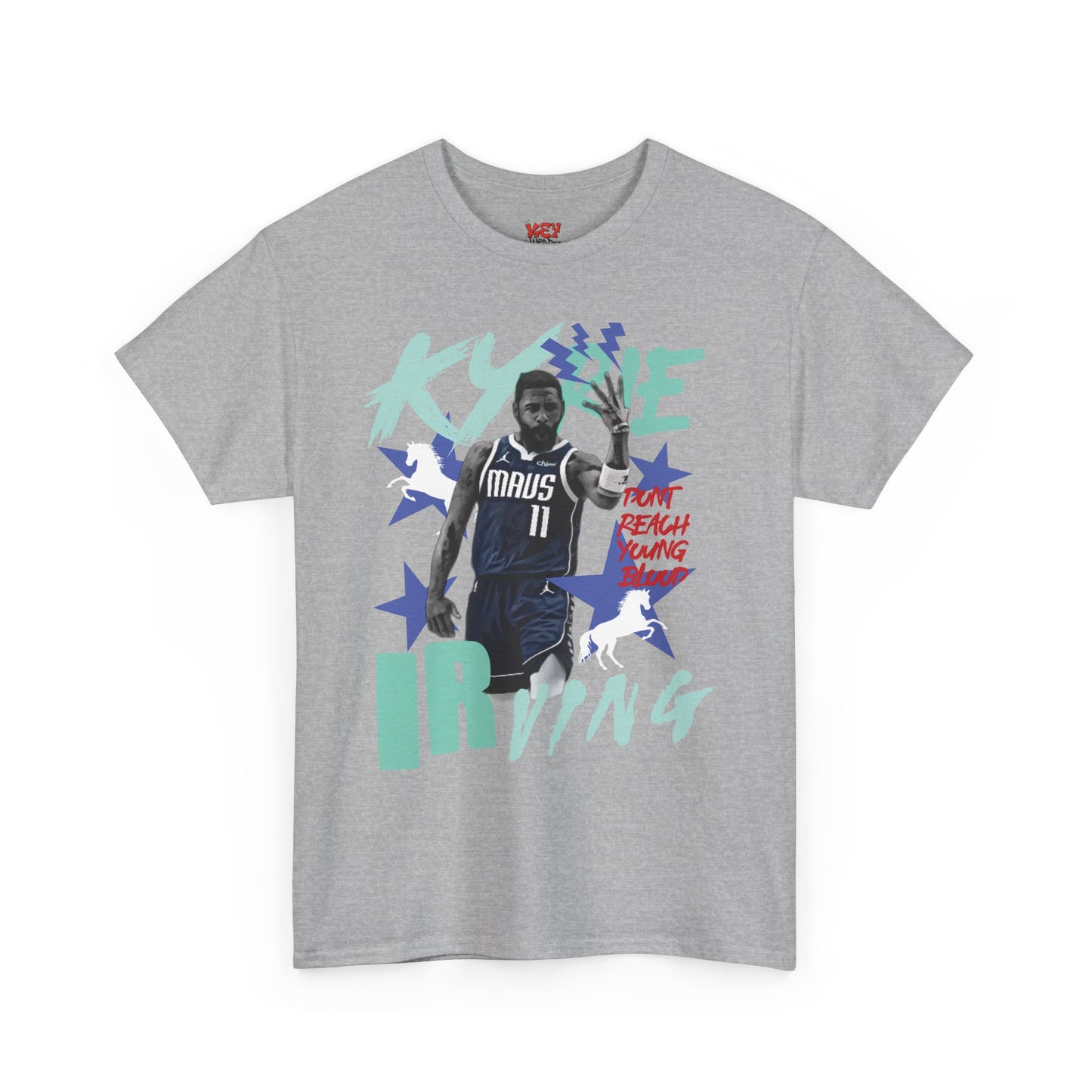 Kyrie Irving Graphic Tee, Basketball Apparel, Unisex Casual Shirt, Sports Fan Gift, Comfortable Everyday Wear