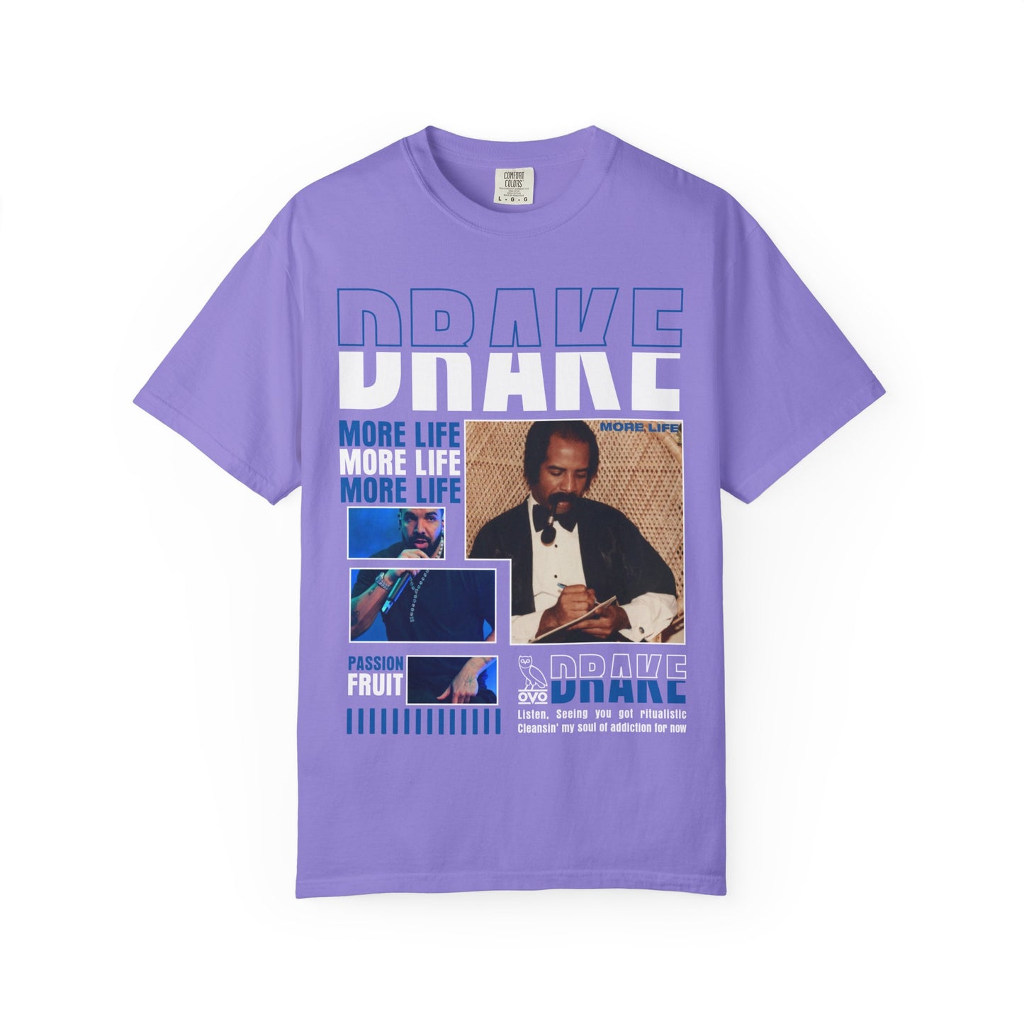 Vintage Drake 'More Life' Graphic T-Shirt
