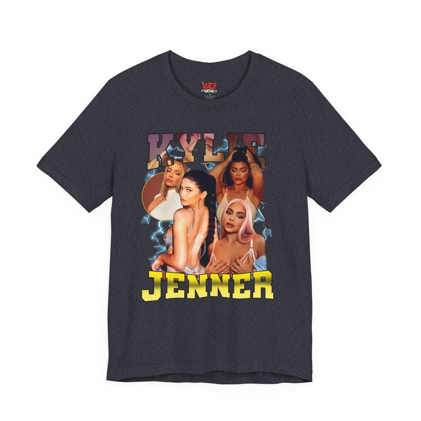 Bootleg Kylie Jenner Graphic Tee — Retro Collage