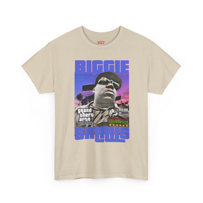 Biggie Tee — Retro Dragon Warrior Graphic T‑Shirt