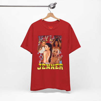 Bootleg Kylie Jenner Graphic Tee — Retro Collage