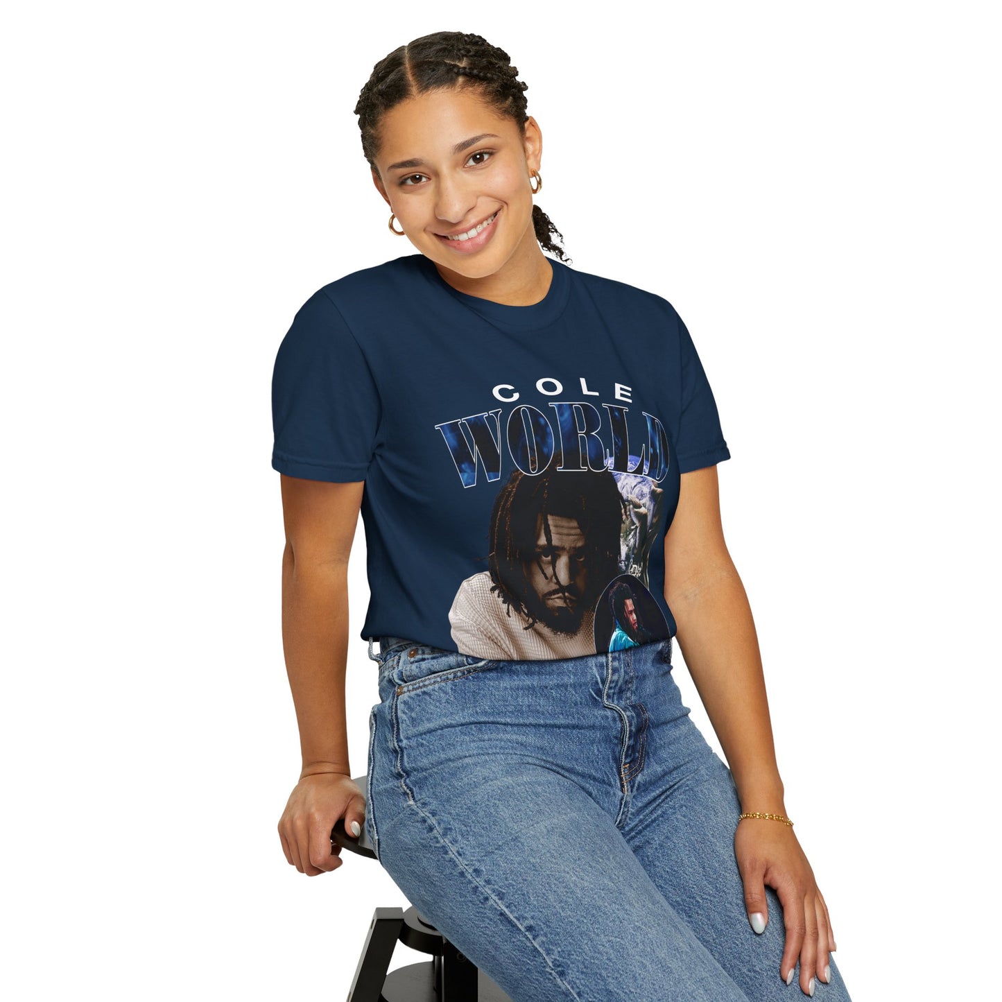 World Jermaine T-Shirt — Graphic Portrait Tee