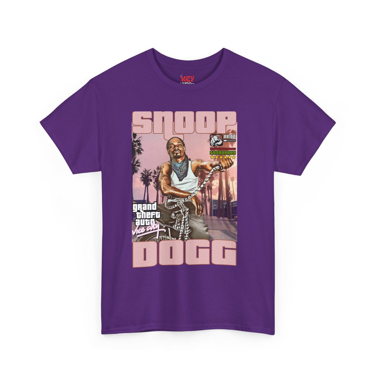 Snoop Retro Pink Hip-Hop Poster Tee