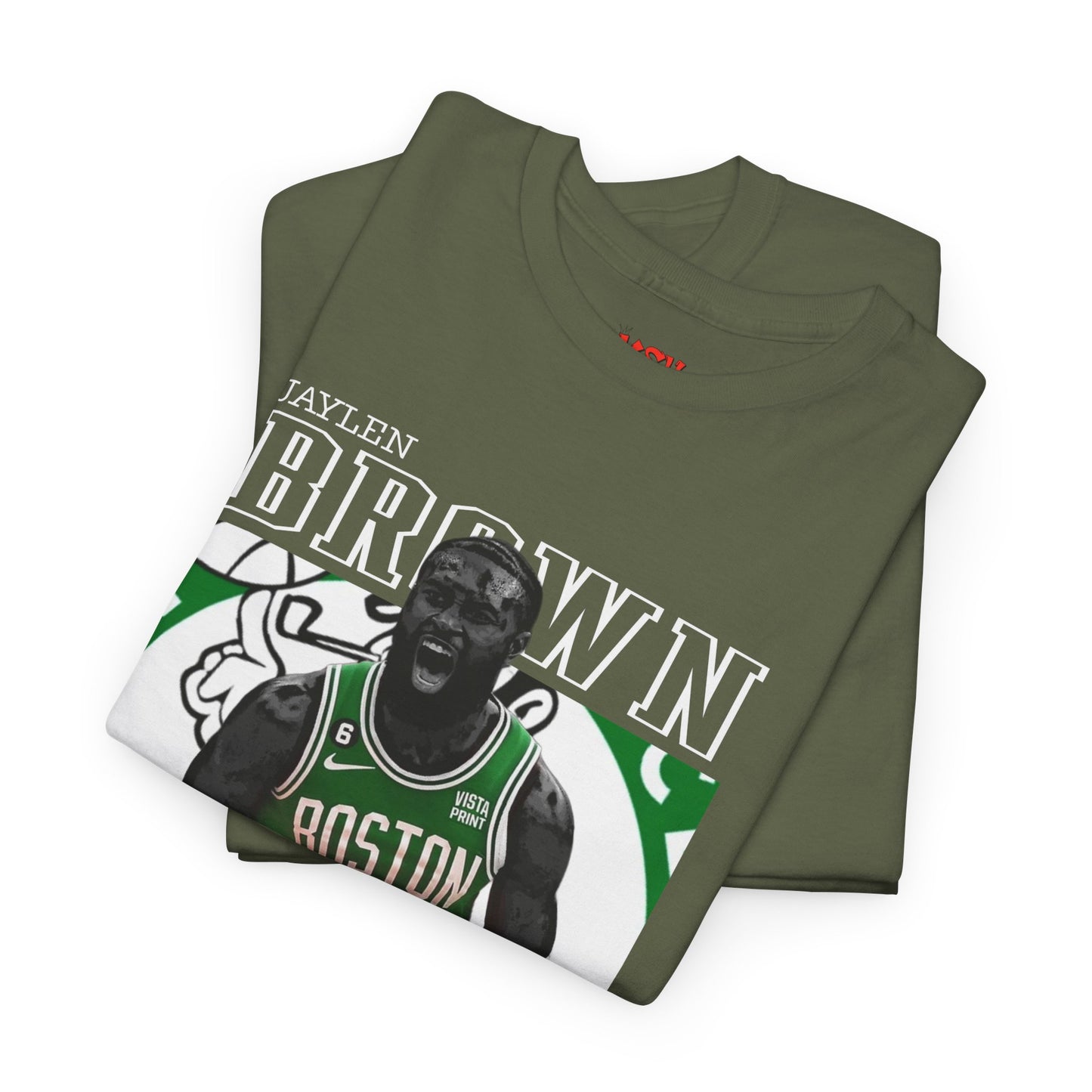 Jaylen Brown Boston Celtics Graphic Tee — NBA Player Basketball Fan Shirt