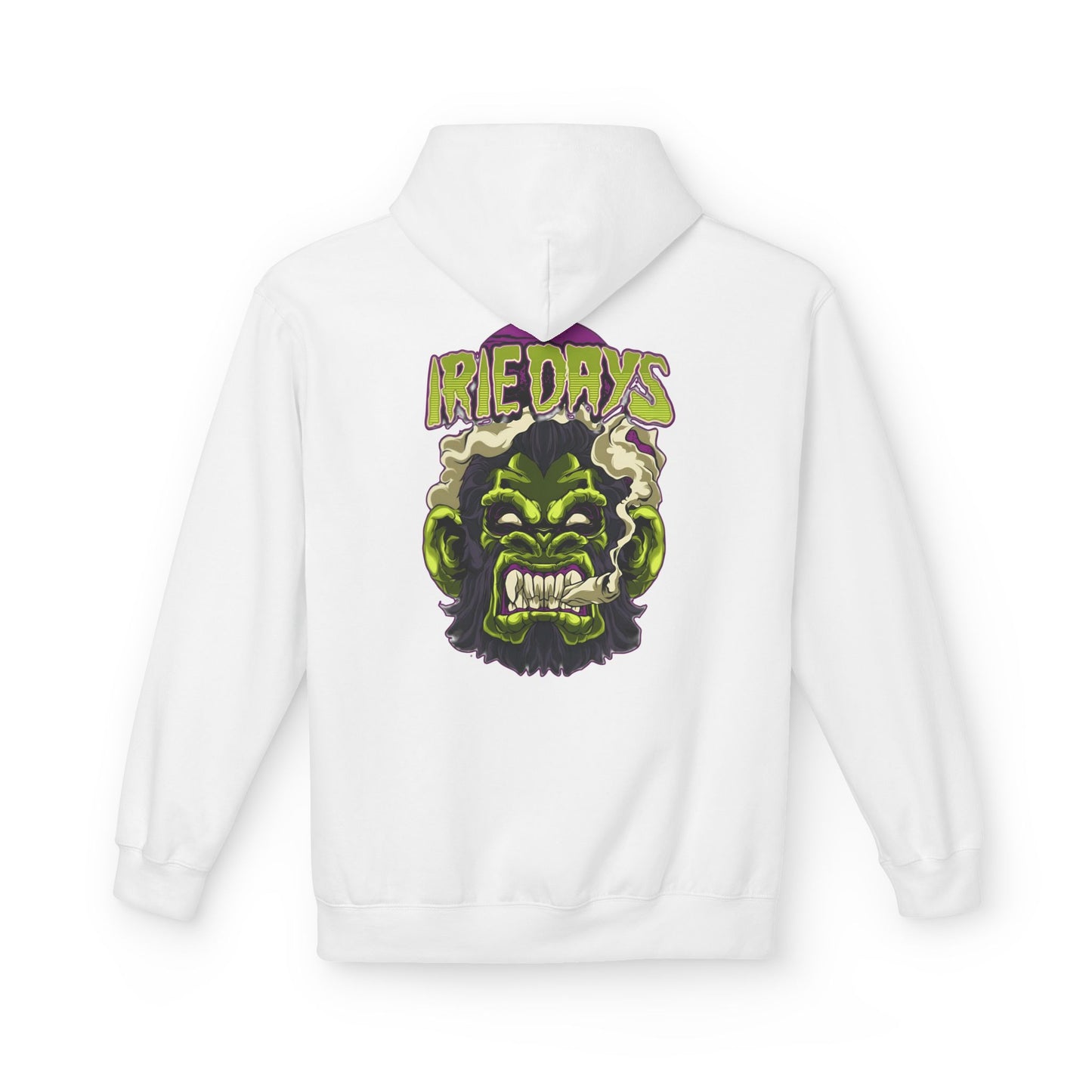 Irie Days Gorilla Graphic Hoodie — Green Monster Streetwear Pullover