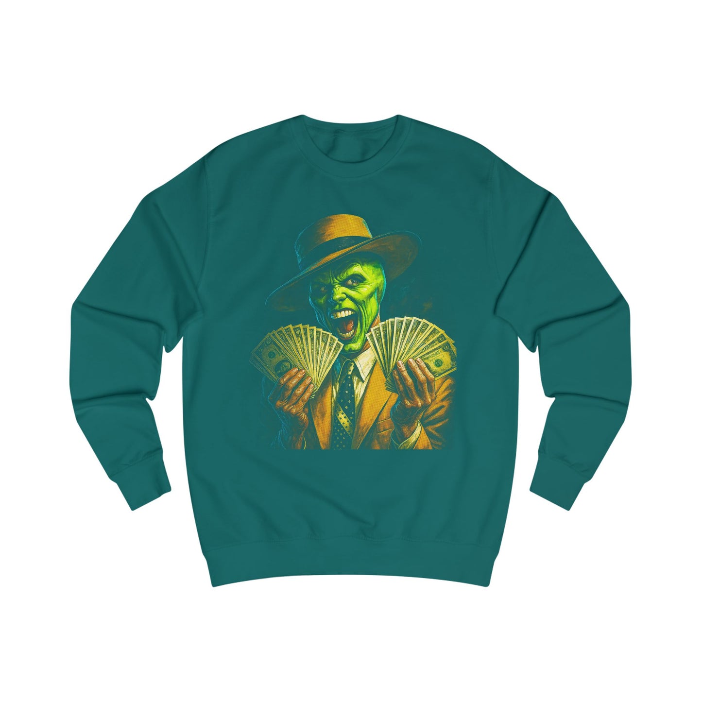 Mask Money Crewneck Sweatshirt
