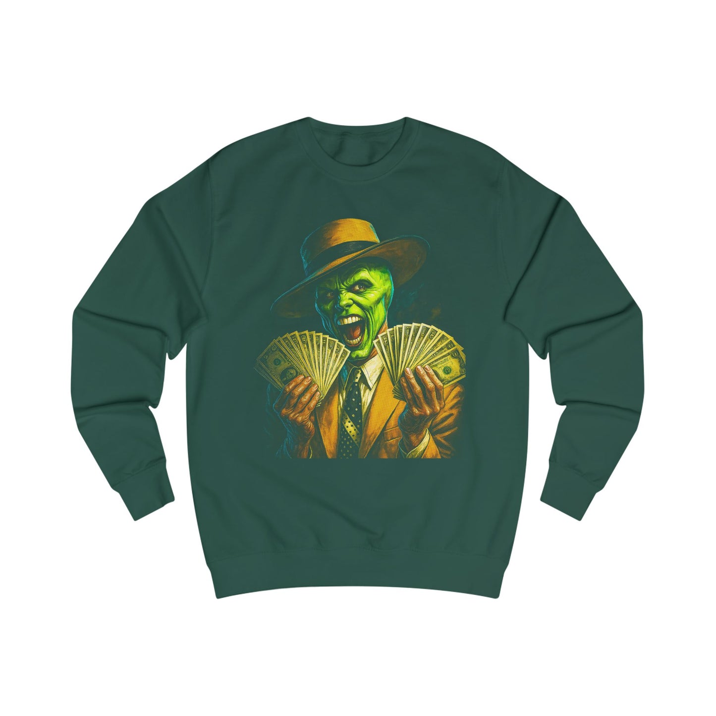 Mask Money Crewneck Sweatshirt