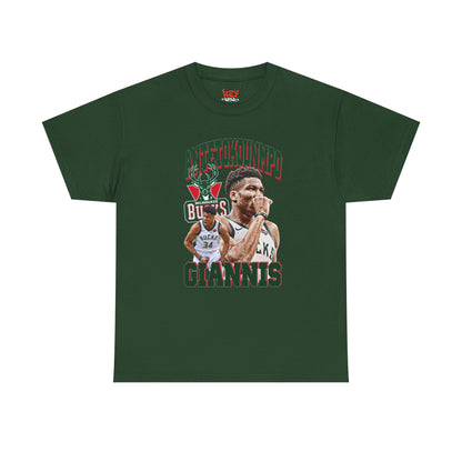 Giannis Antetokounmpo Unisex Heavy Cotton Tee - Basketball Fan Apparel