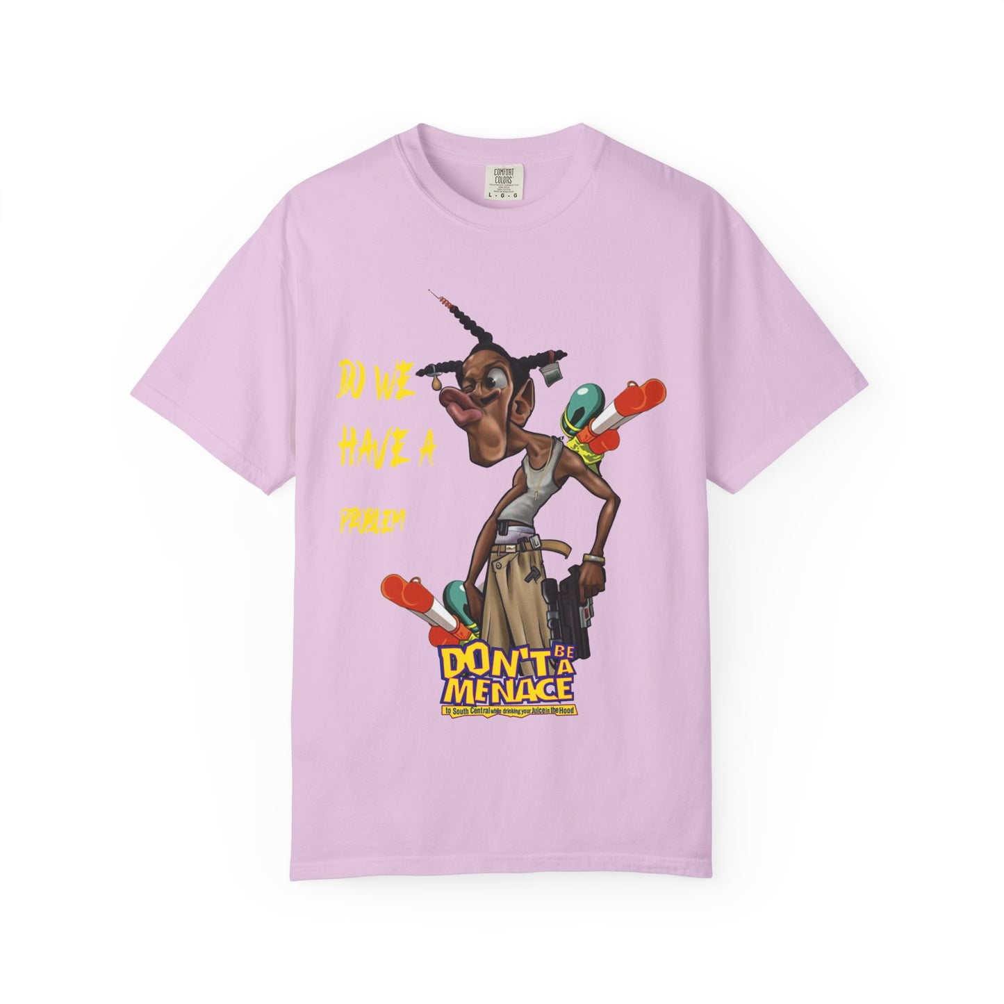 Don’t Be a Menace Graphic T-Shirt — “Do We Have a Problem?” Urban Cartoon Streetwear