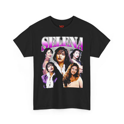 Selena Tribute T-Shirt – Vintage Collage Fan Tee