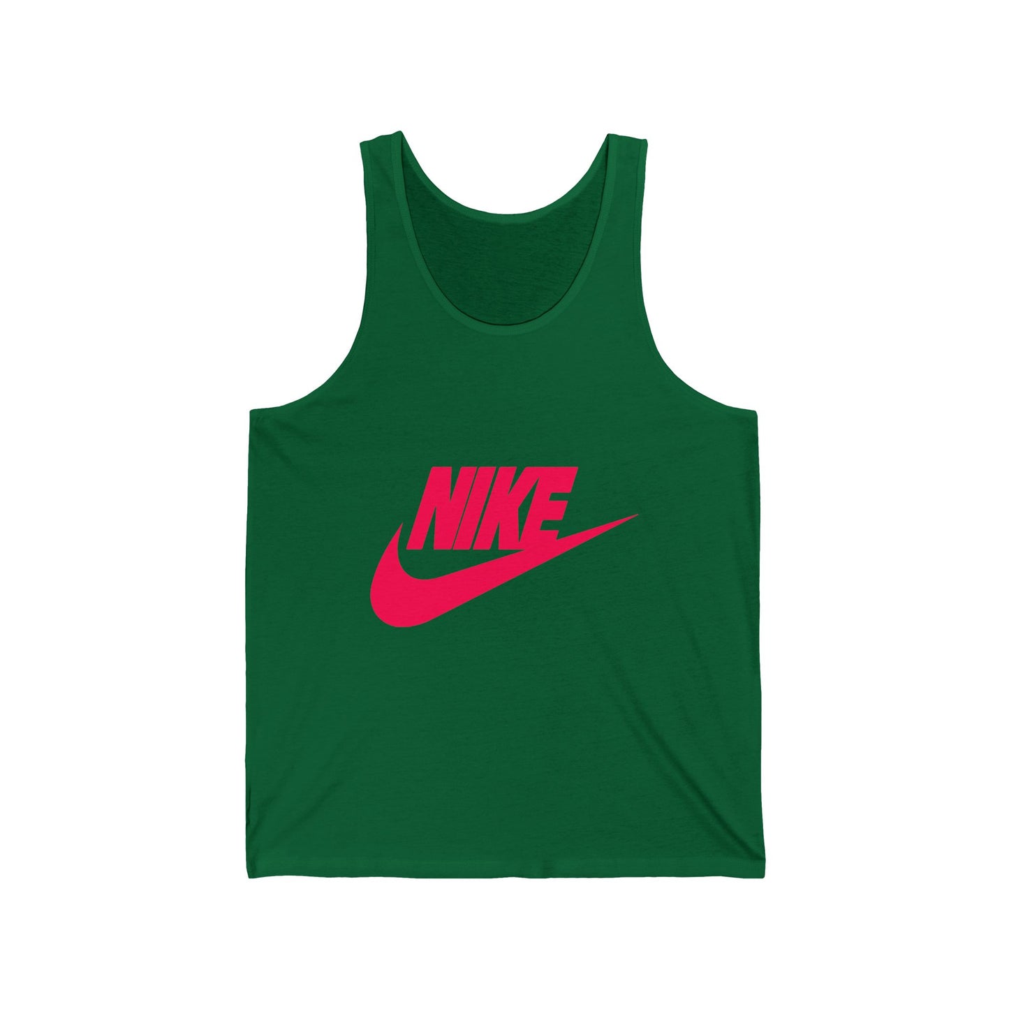 Nike Swoosh Tank Top — Retro Pink Logo Athletic Tank