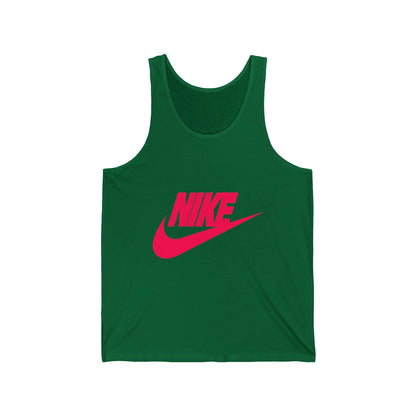 Nike Swoosh Tank Top — Retro Pink Logo Athletic Tank