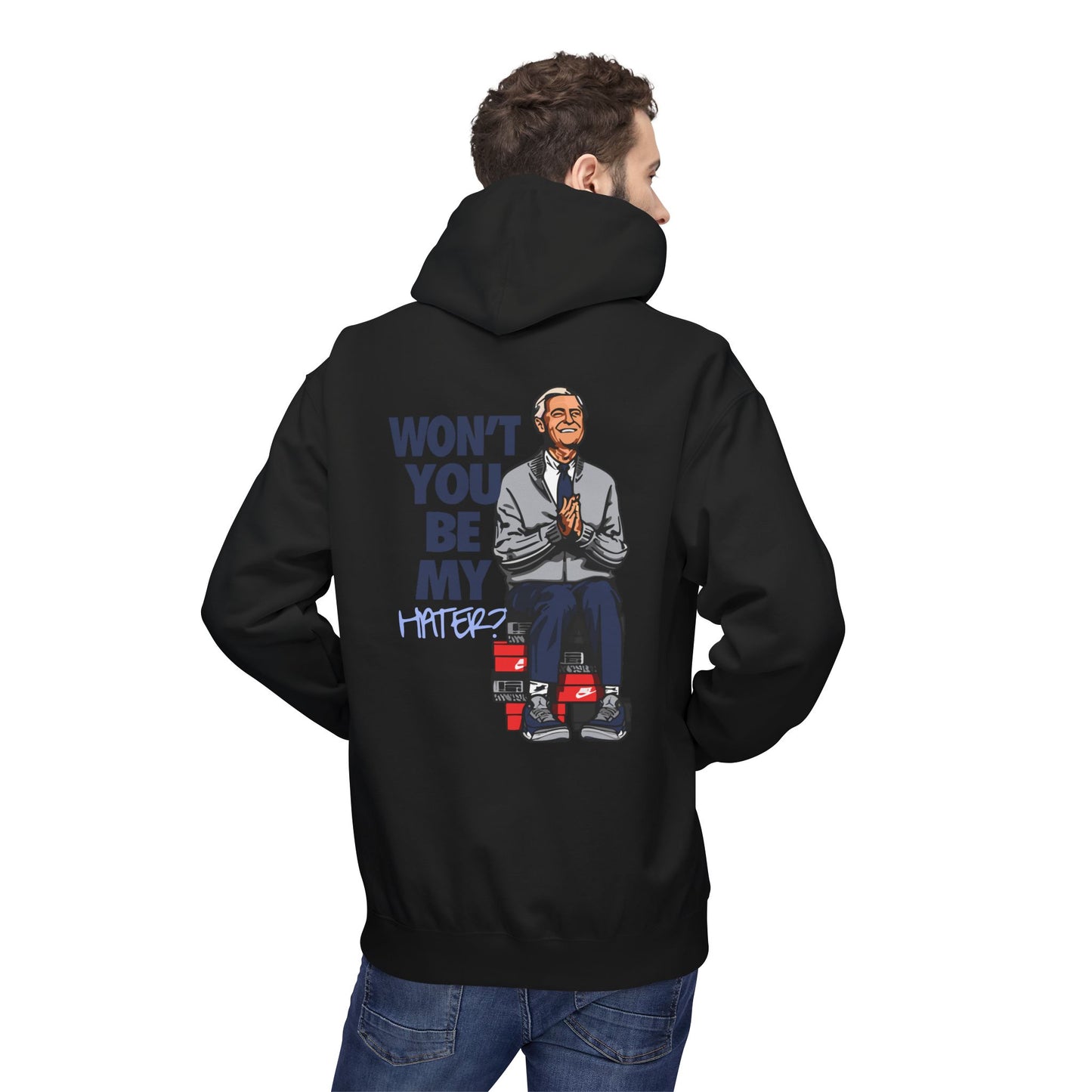 "Won't You Be My Neighbor" Mister Rogers Hoodie Tribute Graphic Hoodie