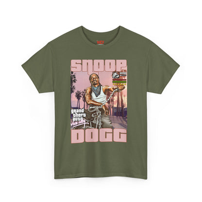 Snoop Retro Pink Hip-Hop Poster Tee
