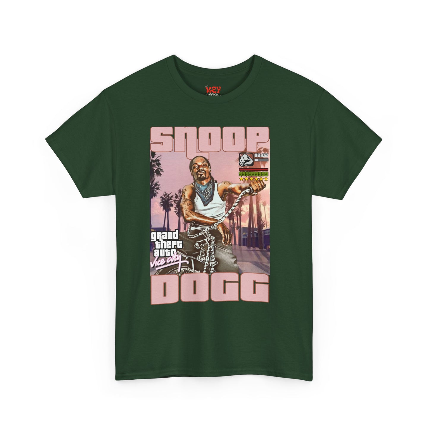 Snoop Retro Pink Hip-Hop Poster Tee