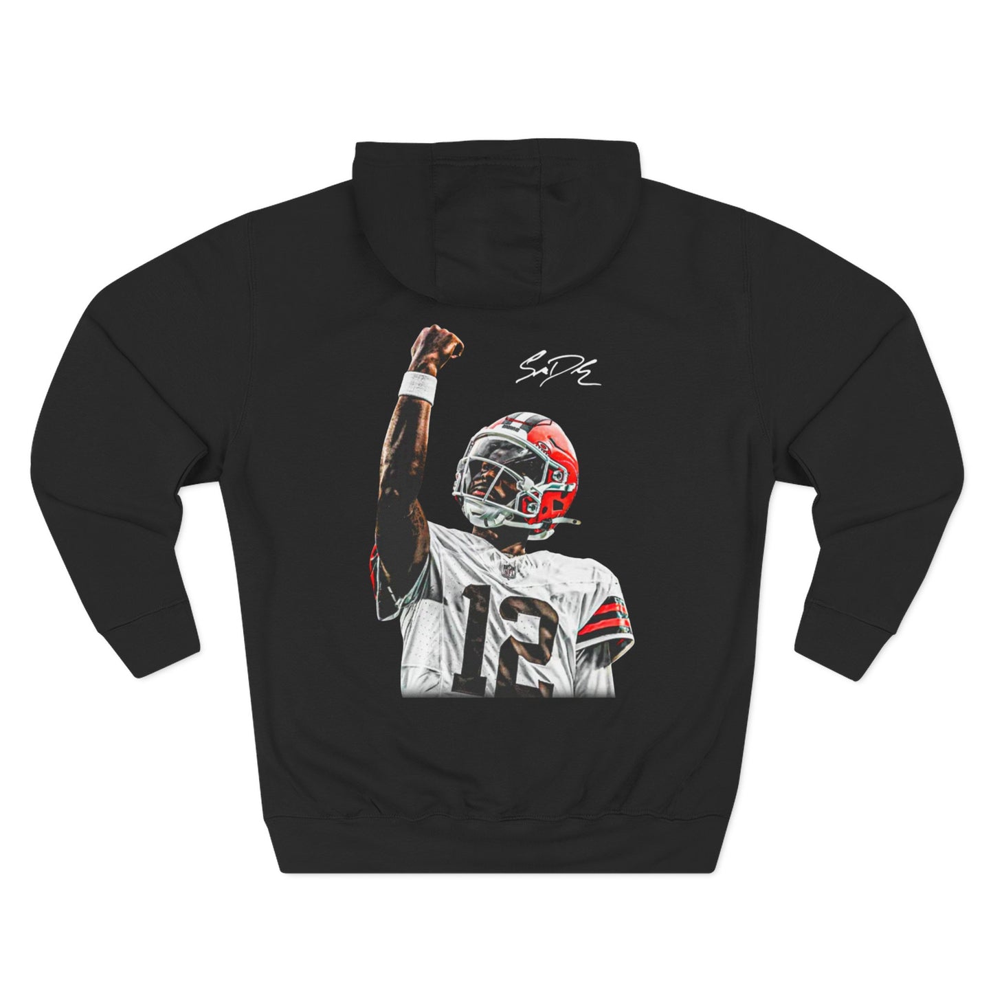 # 12 Sanders Sporty Fleece Hoodie for Fans - "Unlock Yourself" Design