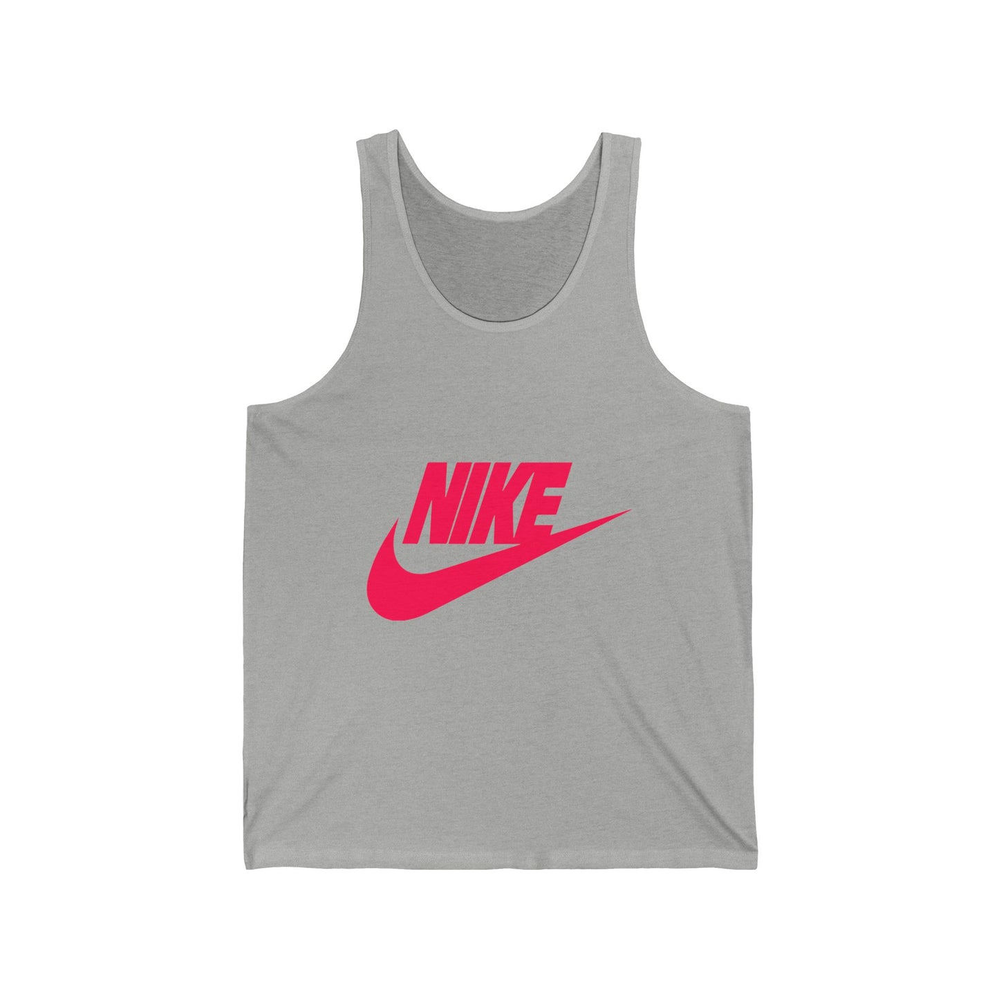 Nike Swoosh Tank Top — Retro Pink Logo Athletic Tank