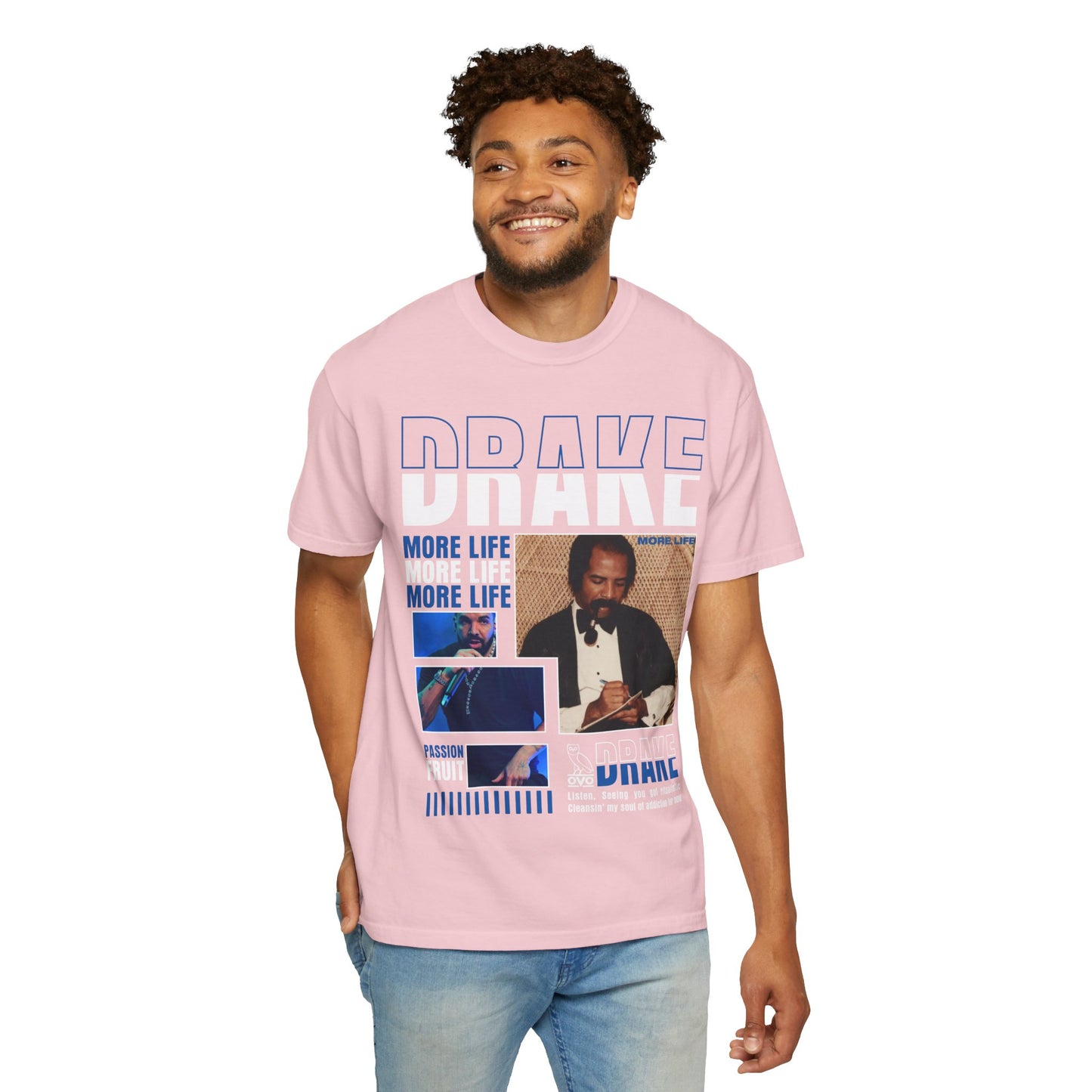Vintage Drake 'More Life' Graphic T-Shirt