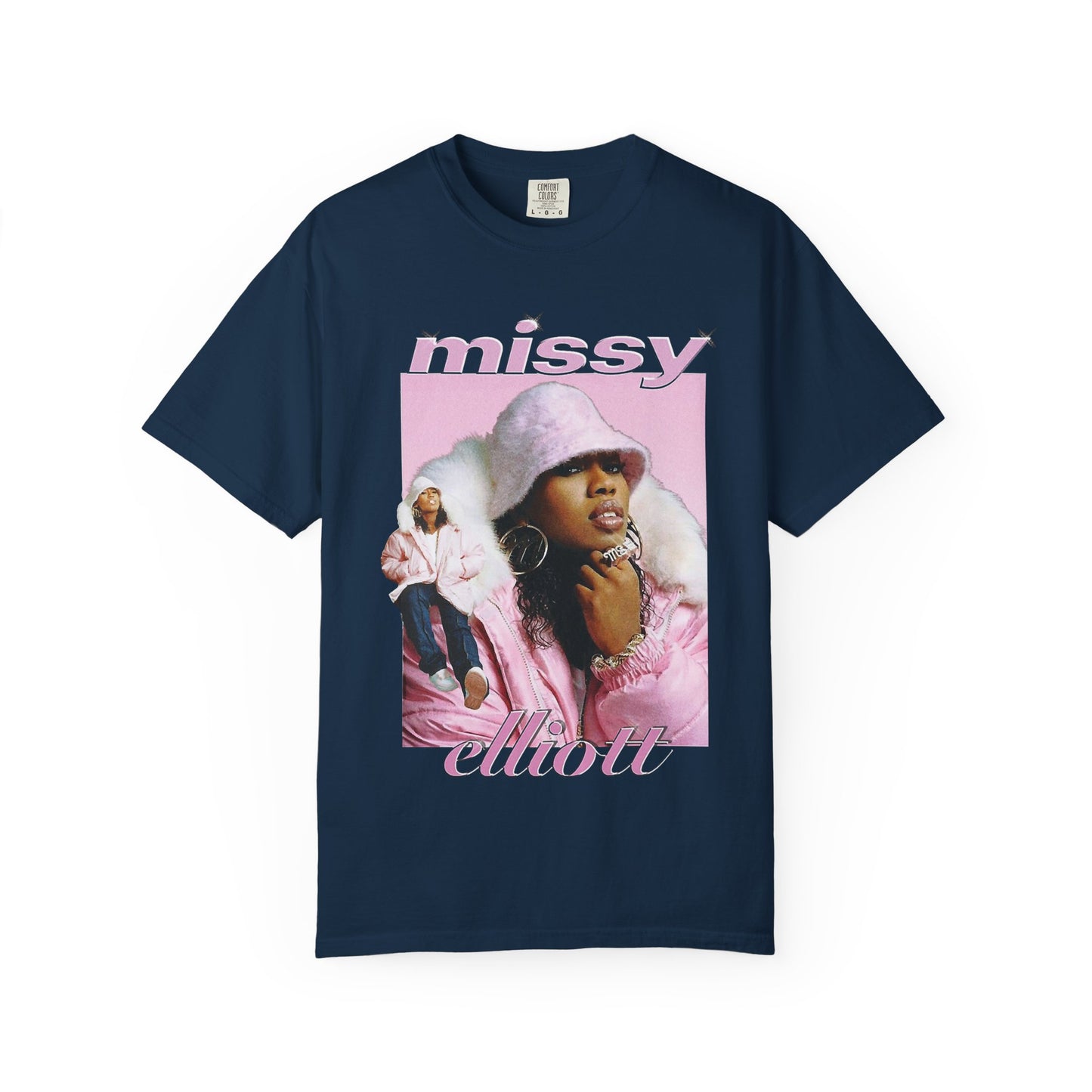Missy Elliot Graphic T-shirt Portrait