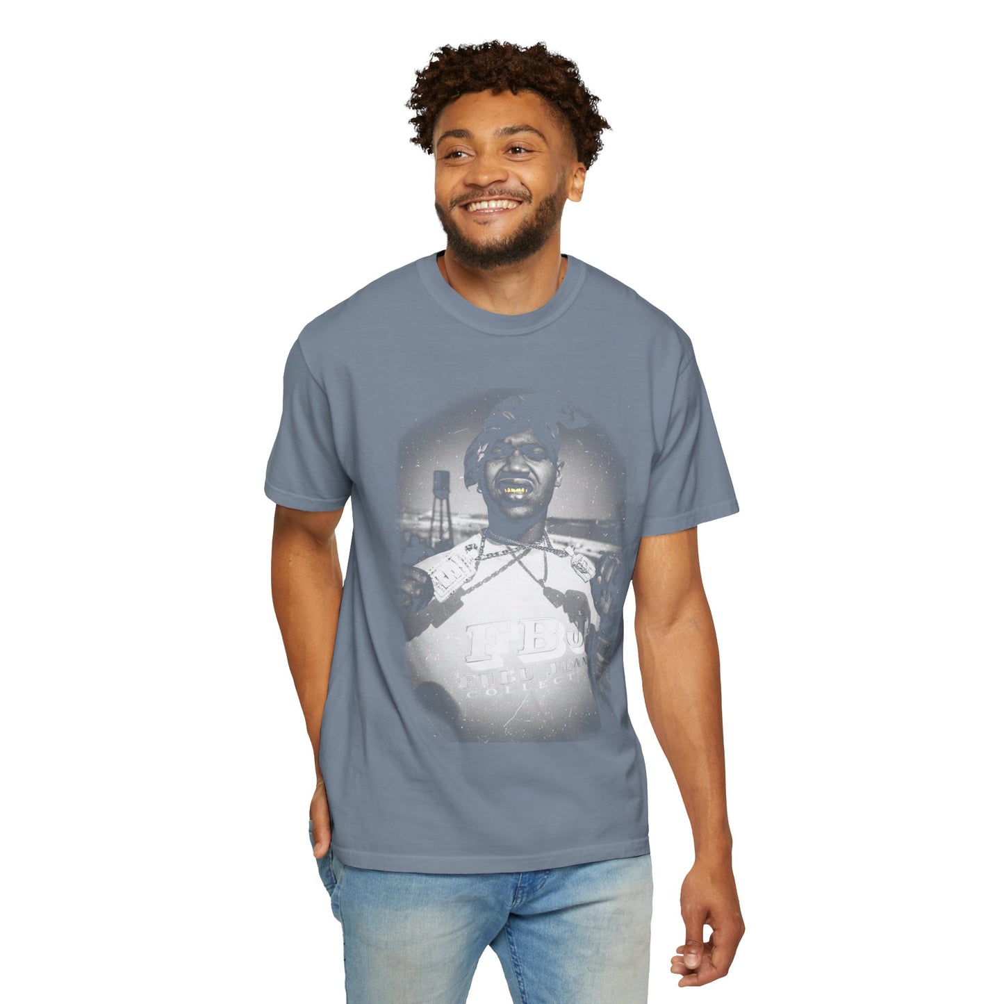 '400 Degreez' Vintage Portrait T-Shirt