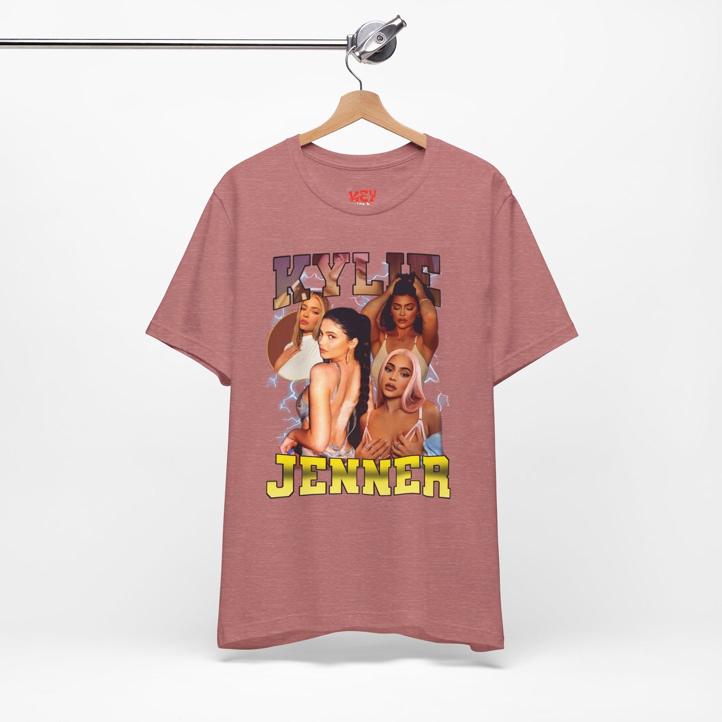 Bootleg Kylie Jenner Graphic Tee — Retro Collage