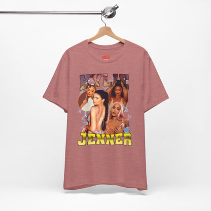 Bootleg Kylie Jenner Graphic Tee — Retro Collage