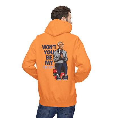 "Won't You Be My Neighbor" Mister Rogers Hoodie Tribute Graphic Hoodie
