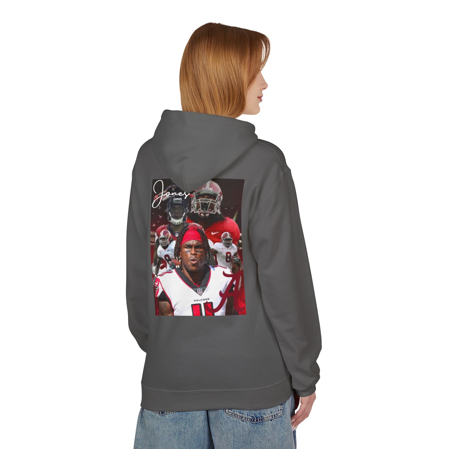 Julio Jones Custom Hoodie — 'Keywear' Signature Graphic Football Player Pullover