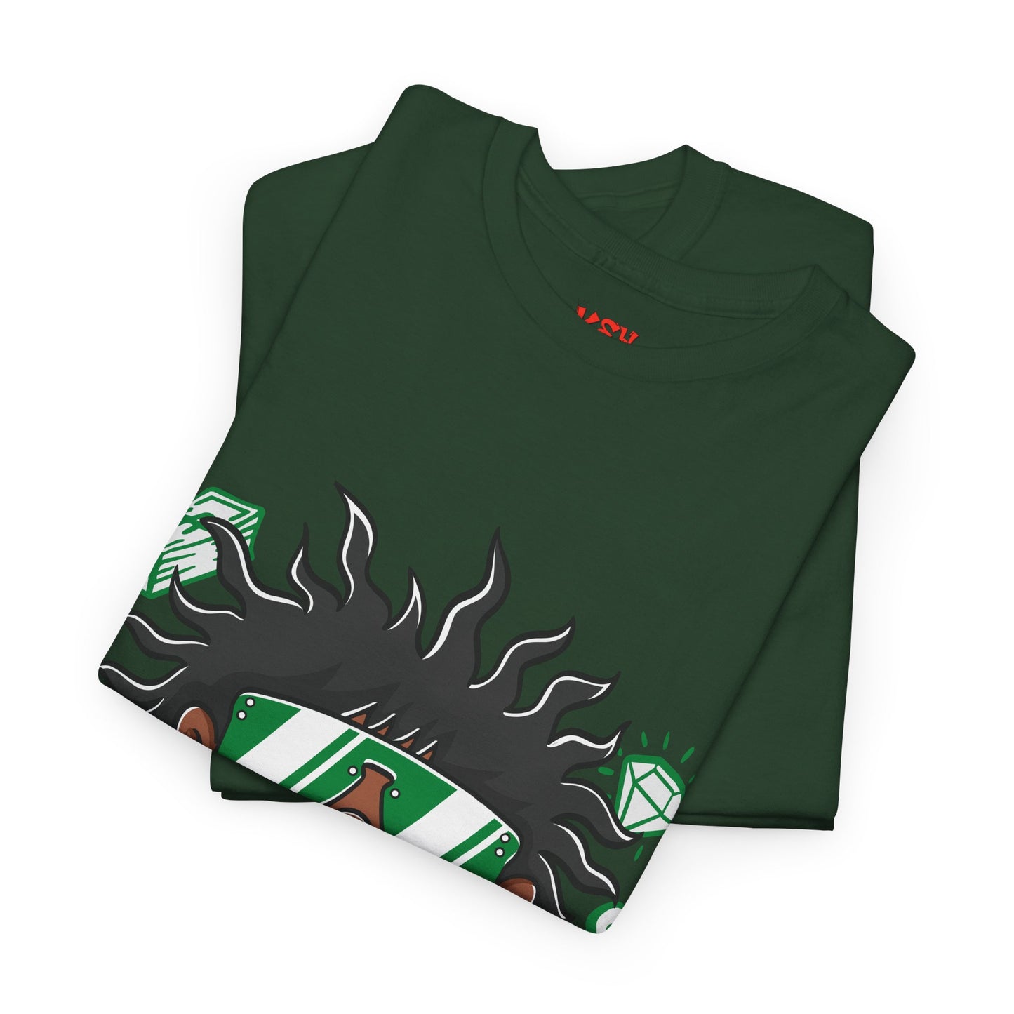 Money Eyes Graphic Tee — Cool Streetwear Cartoon Character T-Shirt