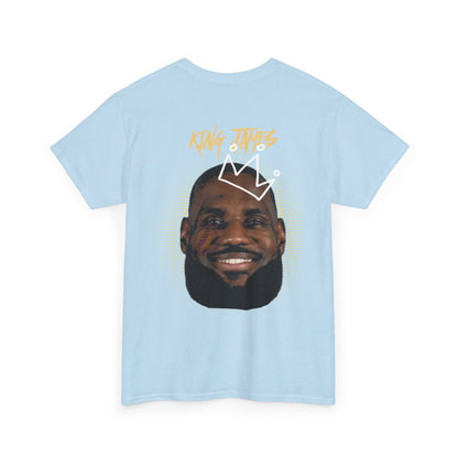 'King'  James Crown Face T-shirt
