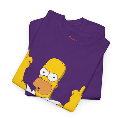 Homer Double Middle Fingers T-shirt