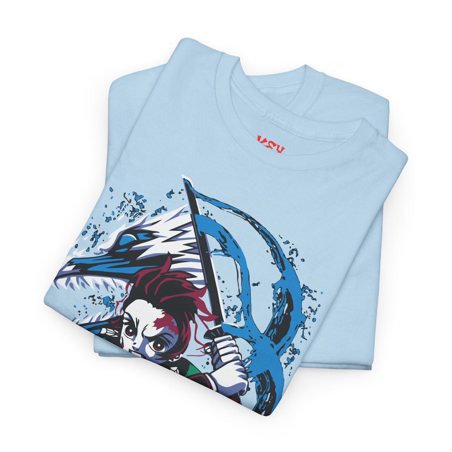 Demon Slayer Tanjiro Graphic Tee — Water Breathing Anime T-Shirt