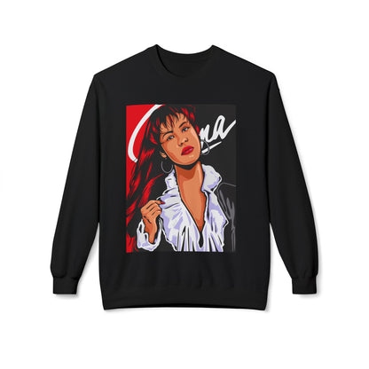 Selena Retro Pop Portrait Crewneck Sweatshirt