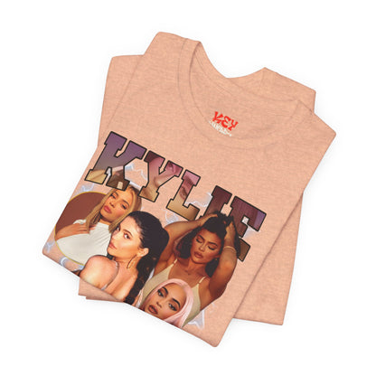 Bootleg Kylie Jenner Graphic Tee — Retro Collage
