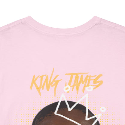 'King'  James Crown Face T-shirt